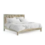 Auckland King Bed in Vintage Teak Reclaimed Wood - Image 11
