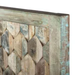 Auckland King Bed in Vintage Teak Reclaimed Wood - Image 5