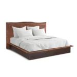 San Marino King Bed in Raw Walnut - Image 6