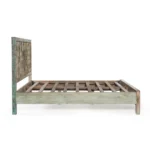 Auckland King Bed in Vintage Teak Reclaimed Wood - Image 9